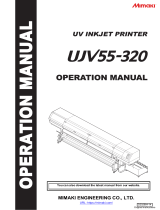 MIMAKI UJV55-320 Operating instructions