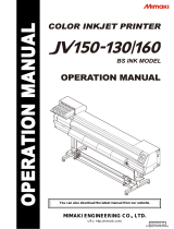 MIMAKI JV150 Operating instructions