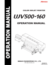 MIMAKI UJV500-160 Operating instructions