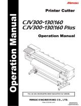 MIMAKI CJV300 Plus Operating instructions