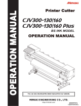 MIMAKI CJV300 Operating instructions