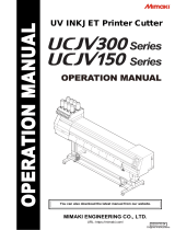MIMAKI UCJV300 Operating instructions