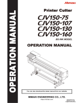 MIMAKI CJV150 Operating instructions
