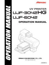 MIMAKI UJF-3042HG Operating instructions