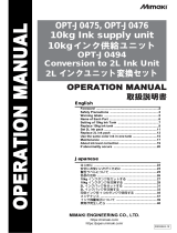 MIMAKI TS55-1800 Operating instructions