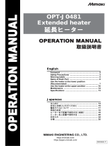 MIMAKI TS55-1800 Operating instructions