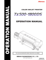 MIMAKI Tx500-1800DS Operating instructions