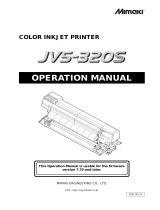 MIMAKI JV5 Operating instructions