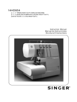SINGER 14HD854 Owner's manual