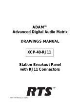 RTS XCP-40-RJ11 User manual