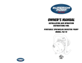 Superior Pump 96110 Owner's manual