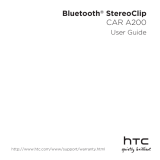 HTC Bluetooth StereoClip User manual