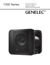 Genelec S360 and 7380 Stereo System Operating instructions