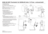 Genelec 8000-323B/W Table stand L-shape User manual