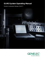 Genelec GLM Software Operating instructions