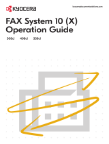 Copystar FAX System 10 User guide