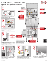 CMA Dishmachines CMA-180-VL TALL Quick Installation Guide