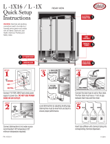 CMA Dishmachines L-1X16 Quick Installation Guide