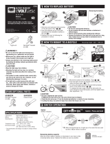 Cateye GVOLT25C [ HL-EL370G] User manual