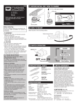 Cateye Orb Rechargeable [SL-LD160RC-F] User manual