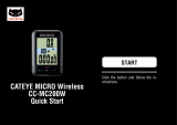 Cateye Micro Wireless [CC-MC200W] Quick start guide