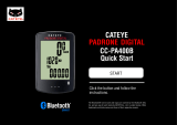 Cateye Padrone Digital [CC-PA400B] Quick start guide