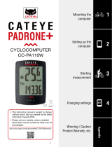 Cateye Padrone+ [CC-PA110W] User manual