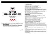 Cateye Strada Wireless [CC-RD310W-U] User manual