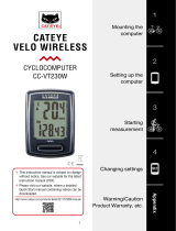 Cateye Velo Wireless [CC-VT230W] User manual