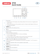 Simrad AP48 Quick start guide