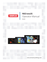 Simrad NSO evo3S Operating instructions