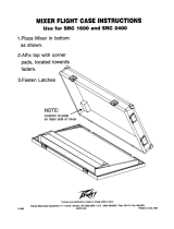 Peavey Mixer Flight Case Owner's manual