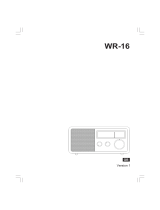 Sangean WR-16 User manual