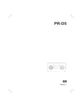 Sangean PRD5 Owner's manual