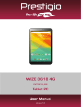 Prestigio WIZE 3618 4G User manual