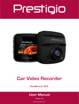 Prestigio RoadRunner 325 User manual