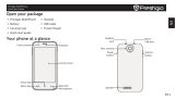 Prestigio MultiPhone 5501 Quick start guide