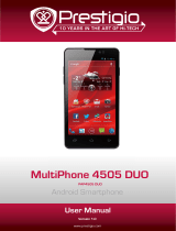 Prestigio MultiPhone 4505 DUO User manual