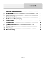 Prestigio GeoVision 5500 Navitel Owner's manual