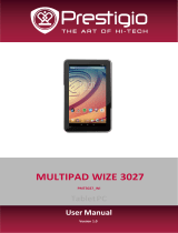 Prestigio MultiPad WIZE 3027 User manual