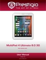 Prestigio MultiPad 4 ULTIMATE 8.0 3G Owner's manual