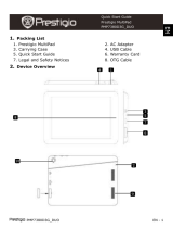 Prestigio PMP Series User MultiPad 2 PRO DUO 8.0 3G Quick start guide