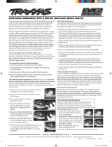 Traxxas EVX-2 Speed Control Operating instructions