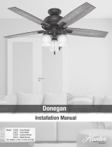 Hunter Fan Donegan Owner's manual