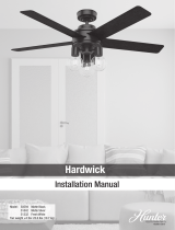 Hunter Fan Hardwick Owner's manual