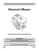 Cub Cadet 2X 30 EFI User manual