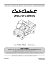 Cub Cadet 37BM46GD710 User manual