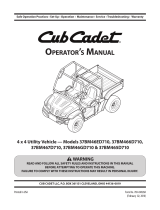 Cub Cadet 37BM467D710 User manual