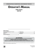 Cub Cadet 37AYCCLK710 User manual