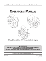 Troy-Bilt 31BM63P3766 User manual